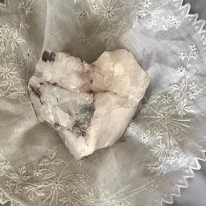 Heart-Shaped Stone Decor